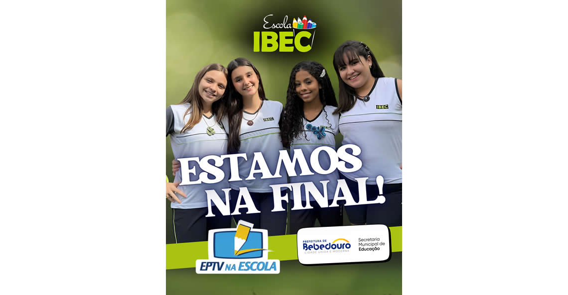 IBEC de Bebedouro avança para a 3ª fase do projeto “EPTV na Escola 2025”